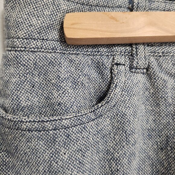 Prana Blue Textured Capri Pants Size 4 - Picture 3 of 7